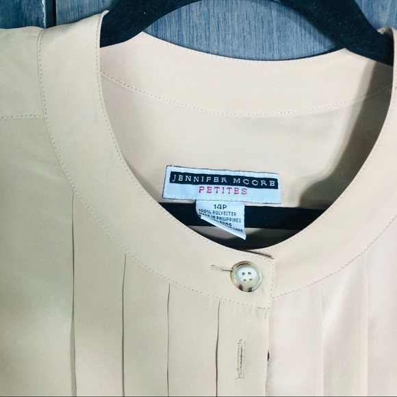 ‘🌼3/$30🌼Jennifer Moore Button Down Blouse Size Large - Picture 9 of 16